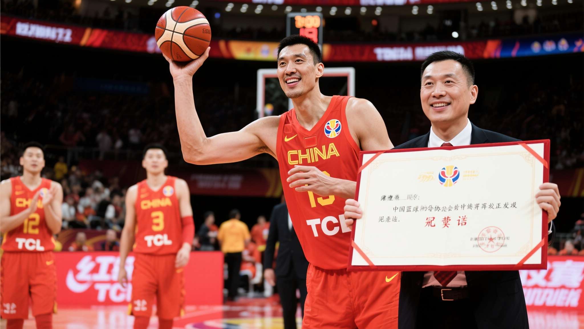王治郅入选国际篮联名人堂